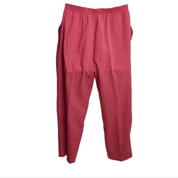 VINTAGE‎ 90s pink pull on barbiecore nylon windbreaker pants L/XL - Picture 3 of 12